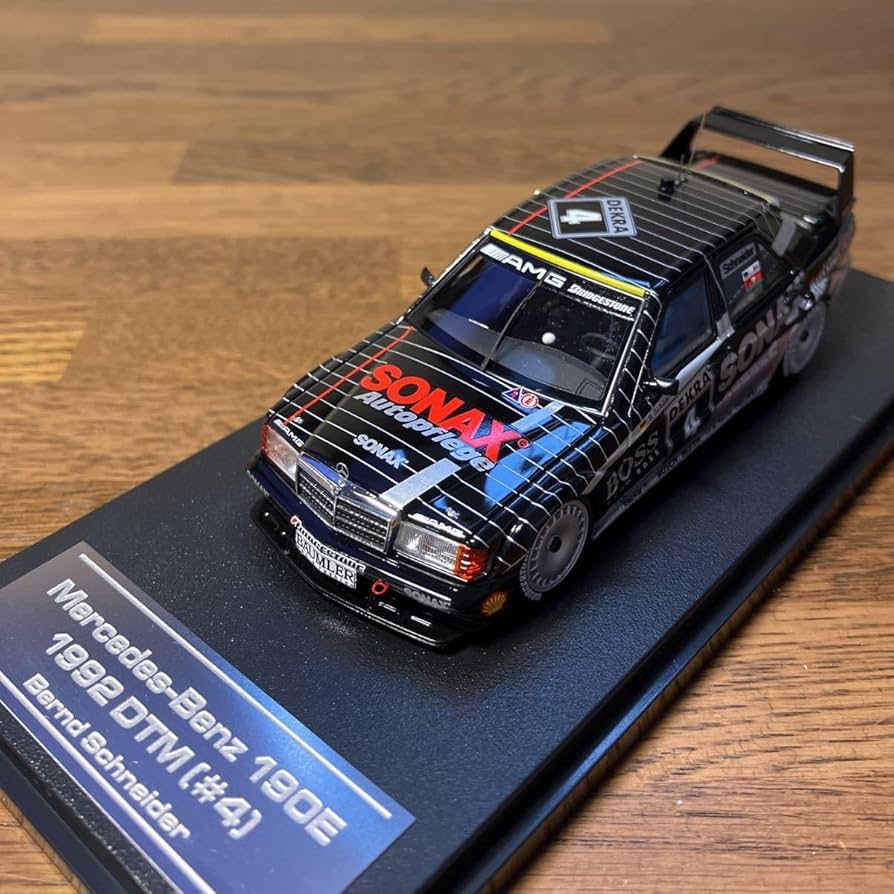 starter 1/43 メルセデス　190 D.T.M 1992 Amazon.co.jp: 1/43 DTM 1992#4 Mercedes-Benz 190E Schneider